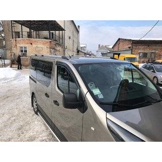 Chromen dakrails Opel Vivaro 2015–2019 foto 2