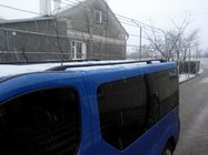 Nissan Primastar 2002–2014 Zwarte dakrails foto 5