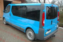 Nissan Primastar 2002–2014 Zwarte dakrails foto 3