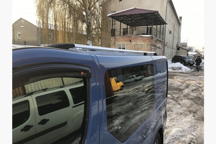 Opel Vivaro 2001–2015 Chromen dakrails Foto 2