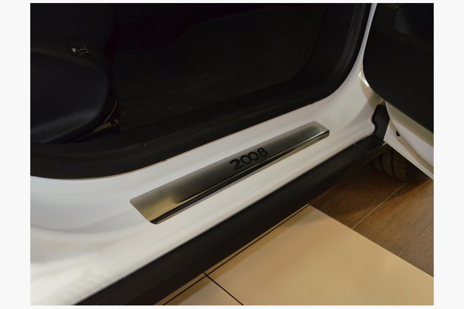 Peugeot 2008 2013–2019 Nathanika premium instaplijsten (4 stuks, RVS) Image