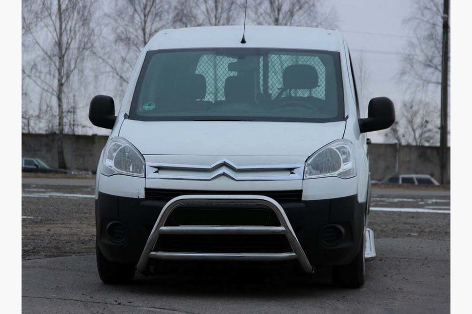 Peugeot Partner Tepee 2008–2018 Bullbar WT022 (RVS) Image