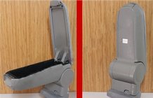 Peugeot 207 2006–2014 Armsteun (grijs) foto 1