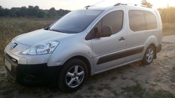 Peugeot Partner Tepee 2008–2018 Chroom dakrails foto 5