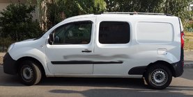 Renault Kangoo 2008–2020 Chroom dakrails Standaard basis, kunststof voeten foto 4