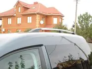 Volkswagen Caddy 2004–2010 Chromen dakrails foto 2