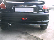 Peugeot 206 1998–2024 Achterste onderste diffuserlijst (spuitklaar) foto 1