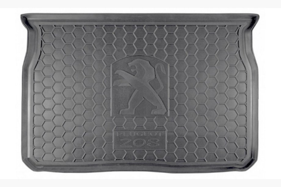 Peugeot 208 2012–2019 Kofferbakmat (kunststof) Image