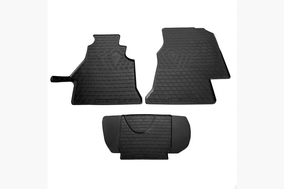 Volkswagen LT 1995–2006 Rubberen vloermatten (3-delig, Stingray) 1e + 2e rij Image