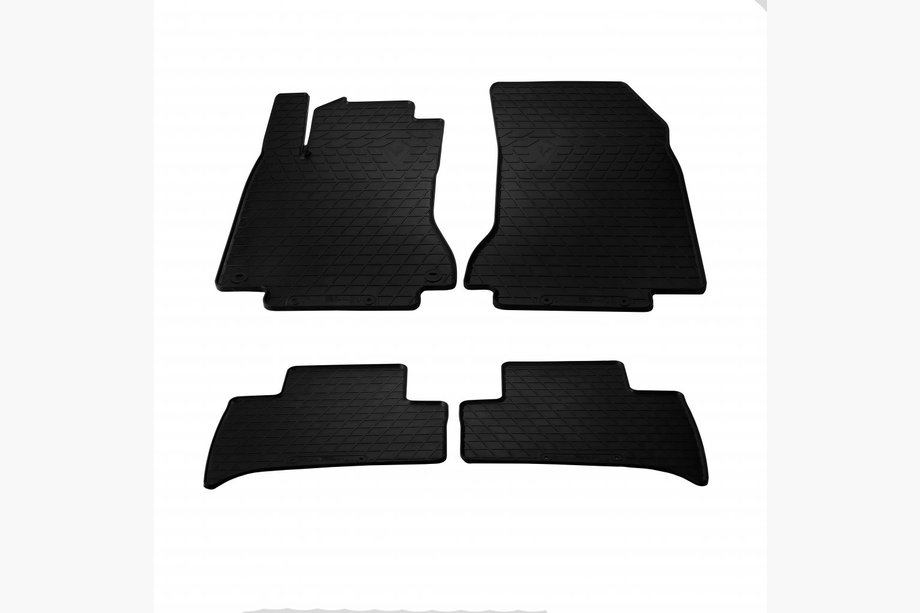 Mercedes B-klasse W246 2011–2018 Rubberen automatten Electric Drive (4 stuks, Stingray Premium) Image