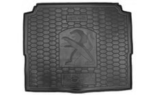 Peugeot 3008 2016–2023 Kofferbakmat lage vloer 2017+ (Autogumm, kunststof) foto 1