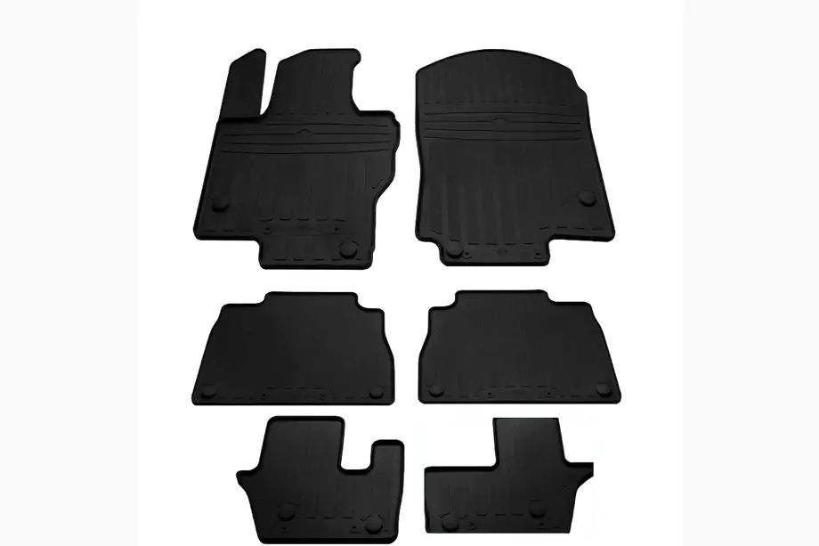Mercedes GLS X167 2019– Rubberen matten (6 stuks, Stingray Premium) Image