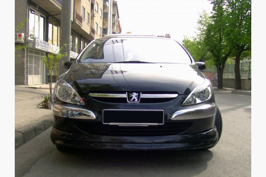 Peugeot 307 2001–2008 Voorbumper onderlip (spuitklaar) Image