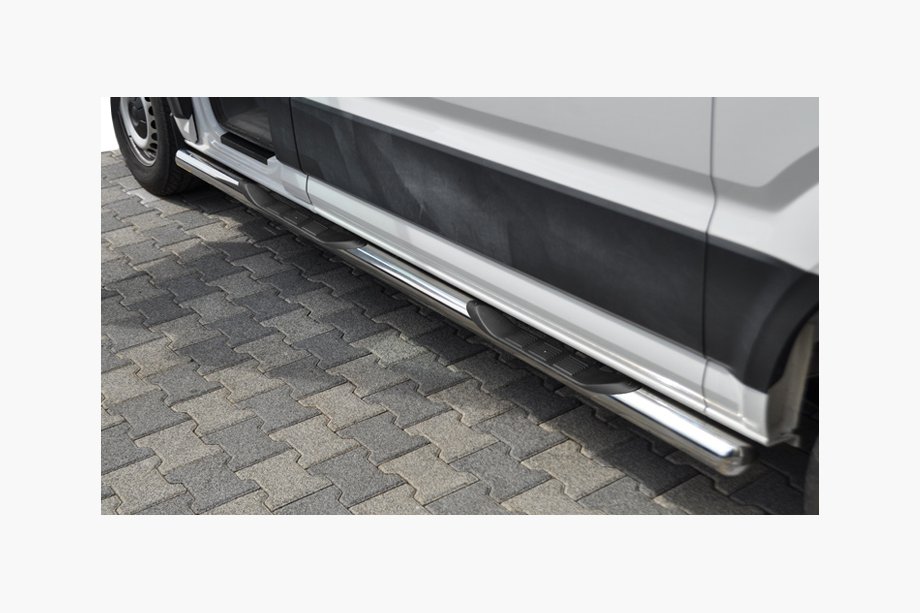 Volkswagen Crafter 2016– Sidebars (set van 2, RVS) Ø70, Lang/Extra lang Image
