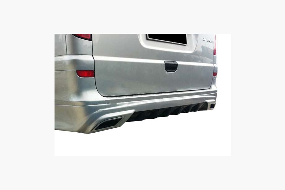 Mercedes Viano 2004–2014 AMG achterbumper beschermlijst (spuitklaar) Image