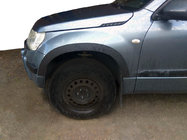 Suzuki Grand Vitara 2005–2017 Wielkastverbreders (set van 4, zwart) foto 1
