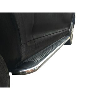 Maydos v2 zijtreden (set 2 stuks, aluminium/RVS) foto 3