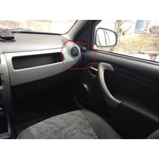 Omlijsting voor interieur ventilatieroosters (4 st., RVS) Dacia Duster 2008–2018 foto 4