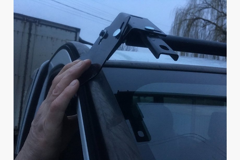 Opel Vivaro 2001–2015 Voorruitvizier (zwart hoogglans, 5 mm) Foto 6