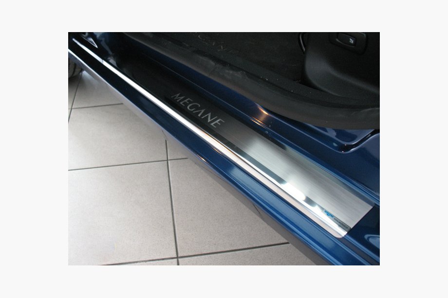 Renault Megane III 2009–2016 Nataniko RVS dorpellijsten (set van 4) Image