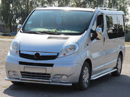 Renault Trafic 2001–2015 Voorbeschermbeugel ST014 (RVS) foto 4