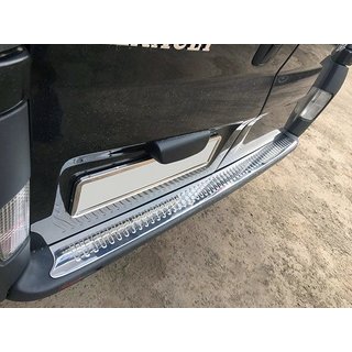 Achterbumper sierlijsten (OMSA, RVS) foto 1
