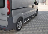 Opel Vivaro 2001–2015 Sidebars (2 stuks, RVS) foto 2