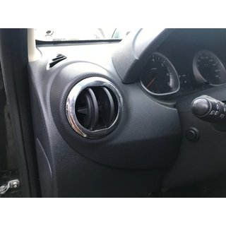 Omlijsting voor interieur ventilatieroosters (4 st., RVS) Dacia Duster 2008–2018 foto 2