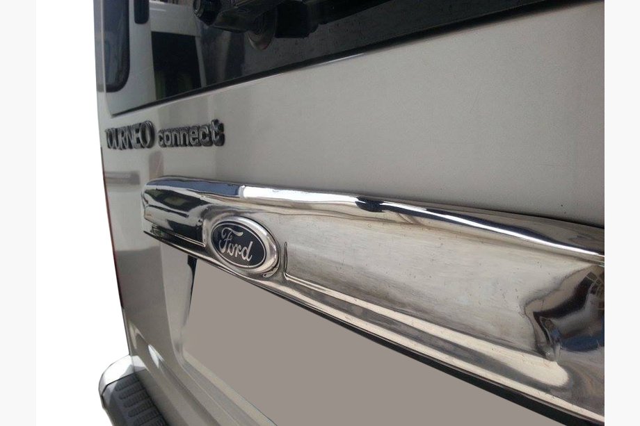 Ford Connect 2010–2013 Chromen sierlijst boven kenteken (montage op origineel, RVS) Carmos - Turks staal Image