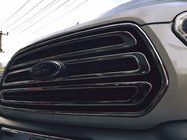 Ford Transit 2014– RVS grille sierlijsten (2014-2018, 3 stuks) Carmos - Turks staal foto 4
