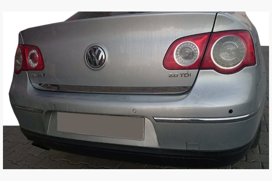 Volkswagen Passat B6 2006–2012 Kofferbakrand (RVS) Image