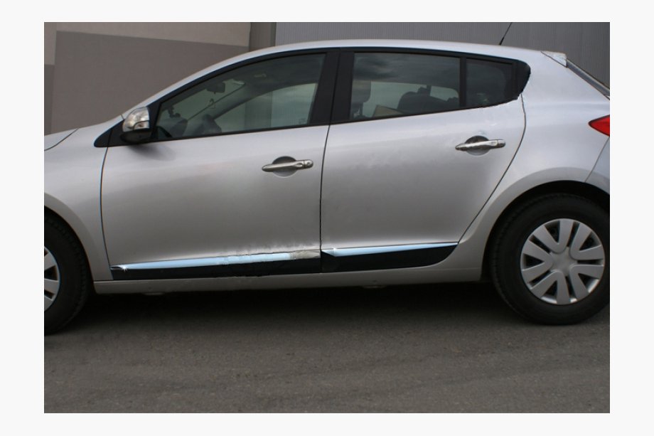 Renault Megane III 2009–2016 Deursierlijsten (HB, 4 stuks, RVS) Foto 4