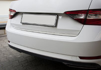Skoda Superb 2015–2024 Kofferbakrand (Sedan, RVS) foto 1