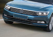 Volkswagen Passat B8 2015–2023 RVS sierlijsten voor voorbumper (2015-2018, 3-delig) Carmos - Turks staal foto 6