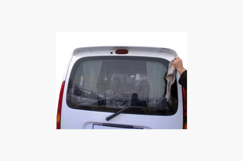 Renault Kangoo 1998–2008 Anatomic spoiler (spuitklaar) Foto 1