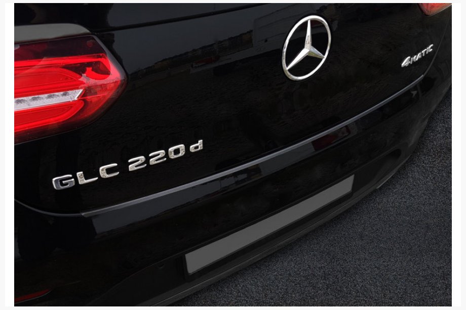 Mercedes GLE Coupé C292 2015–2019 ABS achterbumper beschermlijst Image