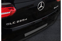 Mercedes GLE Coupé C292 2015–2019 ABS achterbumper beschermlijst foto 1