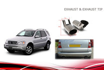 Mercedes ML W163 1997–2005 Uitlaatsierstuk (1 stuk) foto 2
