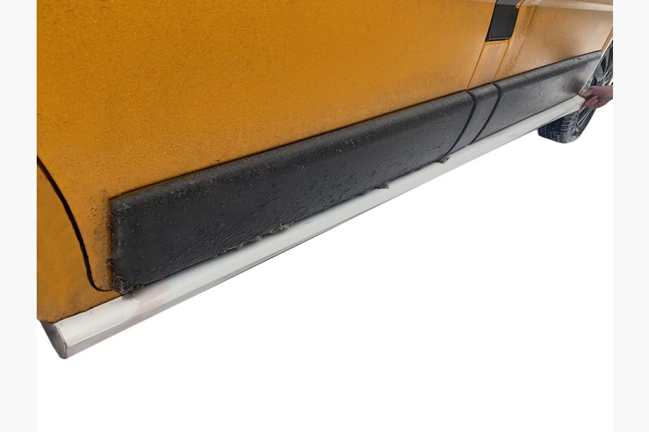 Renault Trafic 2001–2015 Kunststof zijskirts (korte wielbasis, 2 stuks, overspuitbaar) Image