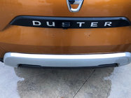 Dacia Duster 2018–2024 Achterbumper beschermlijst Carmos V1 (RVS) foto 1