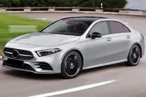 Mercedes A-Klasse W177 2018– Voorgrille Diamond Silver (voor 2018-2022) foto 6