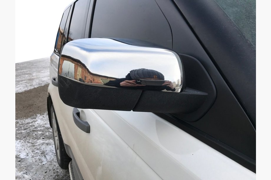 Range Rover Sport 2005–2013 RVS spiegelkappen (2 stuks) OmsaLine - Italiaans roestvrij staal Image