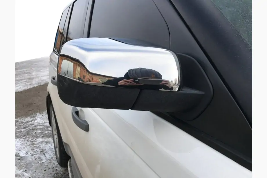 Land Rover Discovery III 2004–2009 RVS spiegelkappen (2 stuks) Image