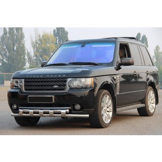 Voorste bullbar ST015 (RVS) Range Rover III L322 2002–2012 foto 1