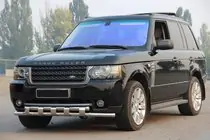 Range Rover III L322 2002–2012 Voorste bullbar ST015 (RVS) foto 1
