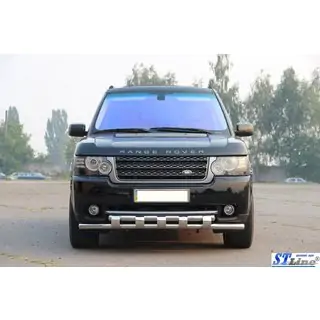 Voorste bullbar ST015 (RVS) Range Rover III L322 2002–2012 foto 2