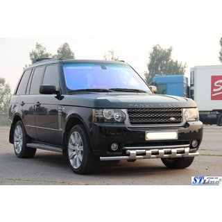Voorste bullbar ST015 (RVS) Range Rover III L322 2002–2012 foto 3