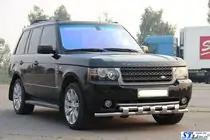 Range Rover III L322 2002–2012 Voorste bullbar ST015 (RVS) foto 3