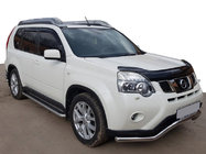Nissan X-trail T31 2007–2014 Voorbeschermbeugel ST007 (RVS) foto 1