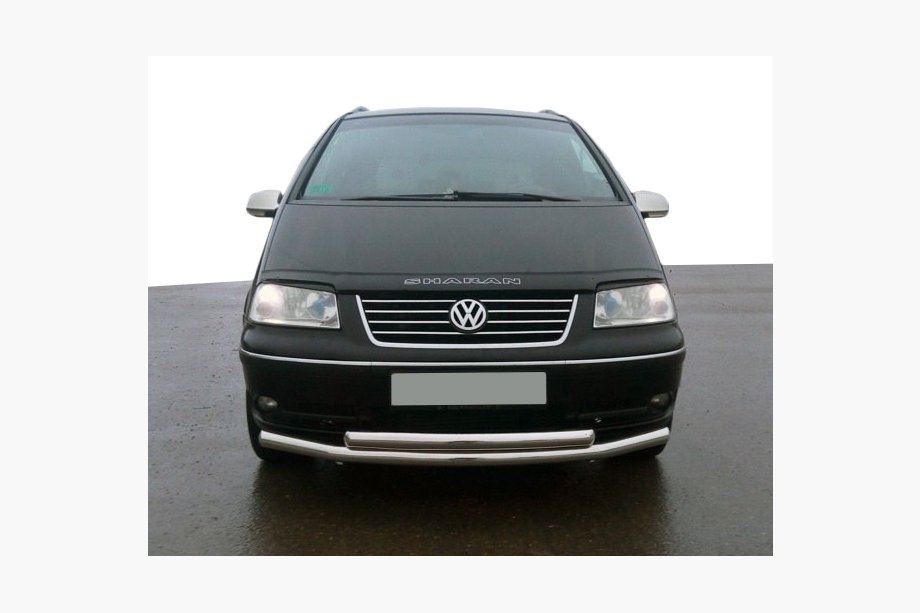 Volkswagen Sharan 1995–2010 Dubbele frontbescherming ST014 (RVS) Image